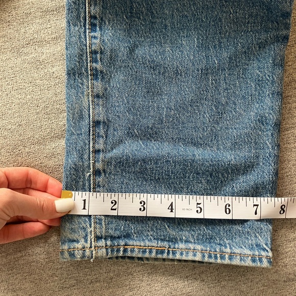 Levi’s Men’s 501 ‘93 Straight Fit Medium Wash Jeans W 30 x L 30 - Picture 12 of 13
